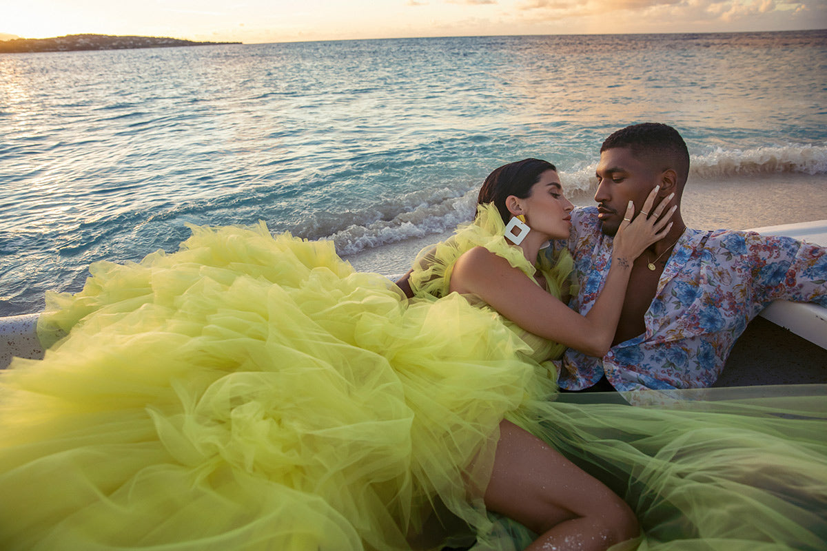 Nicole Williams-English & Larry English on the Cover of Modeliste