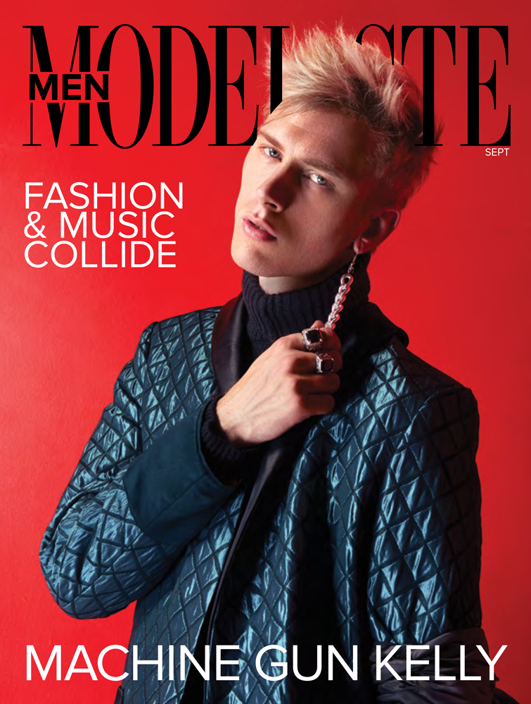 Machine Gun Kelly on the Cover of Modeliste Men’s Issue Premiere